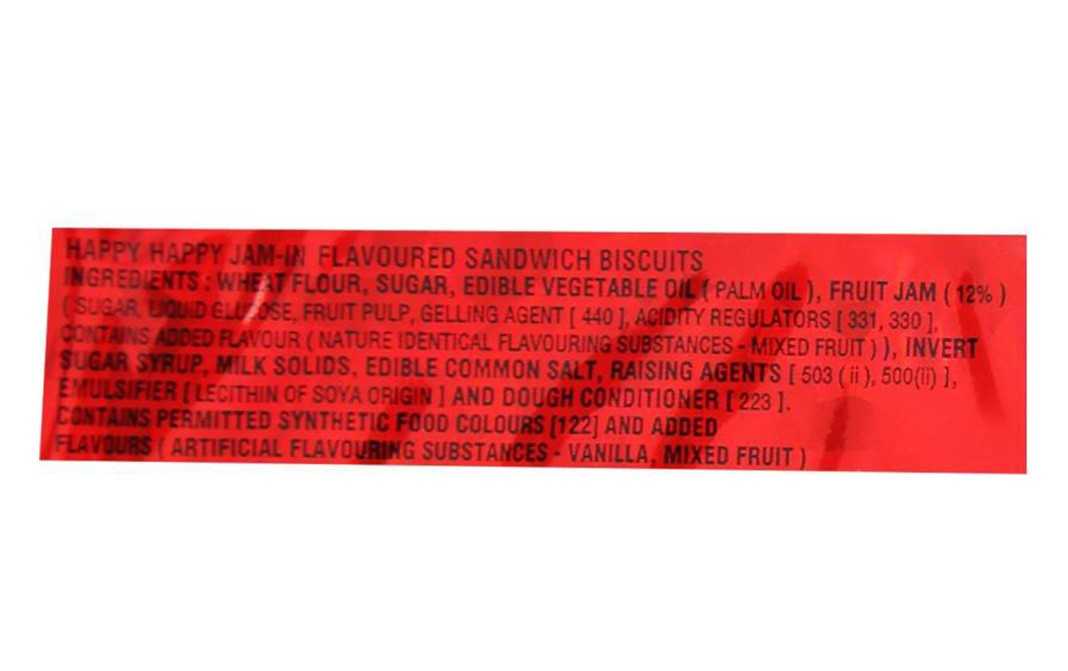 Parle Happy Happy Jam-In Biscuits   Pack  150 grams